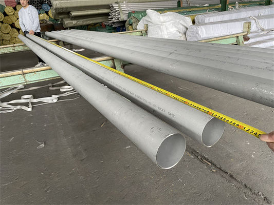 Tabung Penukar Panas Stainless Steel 1,4571 Ti yang Ditingkatkan Untuk Suhu Tinggi